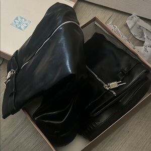 Sleek Black Over the Knee Boots